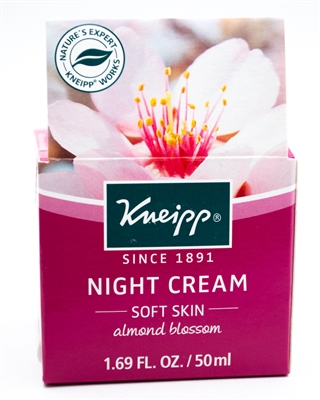 Kneipp Night Cream, Soft Skin Almond Blossom  1.69 fl oz