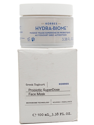 KORRES Greek Yoghurt HYDRA-BIOME Probiotic Superdose Face Mask  3.38 fl oz