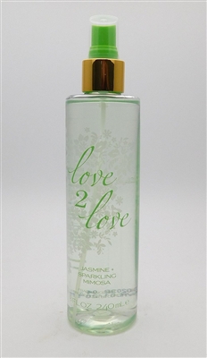 Love 2 Love Jasmine Sparkling Mimosa Fragrance Mist 8FLOz
