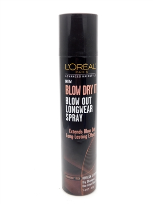 L'Oreal Blow Dry It Longwear Spray Dry Shampoo  3.4oz