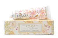 Lollia Believe Cabbage Rose & Citrus Shea Butter Handcreme  1.7 oz