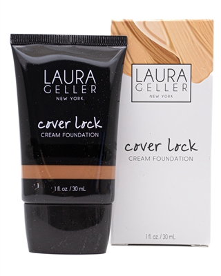 Laura Geller COVER LOCK  Deep Cream Foundation  1 fl oz