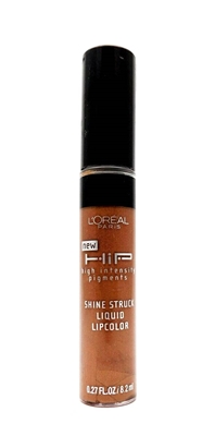 L'Oreal HIP Shine Struck Liquid Lipcolor 862 Harmless .27 Fl Oz.