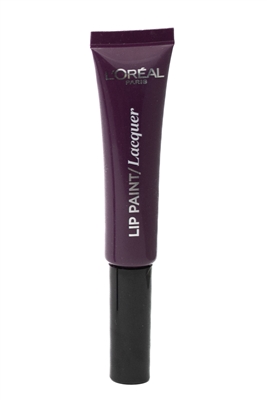 L'Oreal LIP PAINT / Lacquer Liquid Lipstick, 111 Purple Panic    .27 fl oz