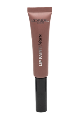 L'Oreal LIP PAINT / Matte Liquid Lipstick, 209 Nude on Fleek .27 fl oz