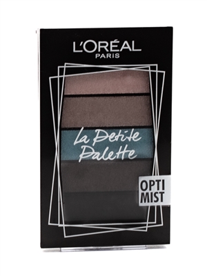 L'Oreal LA PETITE PALETTE Optimist Mini Essential Shade Eyeshadow Palette,  .02oz x 5