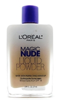 L'Oreal Magic Nude Liquid Powder Bare Skin Perfecting Makeup 322 Sand Beige .91 Fl Oz.