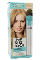 L'Oreal MAGIC ROOT RESCUE 10 Minute Root Coloring Kit, Permanent Haircolor , 100% Grey Coverage. 8G  for Medium Golden Blonde Shades,  1 Application