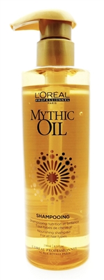 L'Oreal Professionel Paris Mythic Oil Nourishing Shampoo For All Hair Types 8.5 Fl Oz.