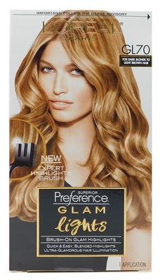 L'Oreal Preference Glam Lights Brush-On Glam Highlights GL70  1 application