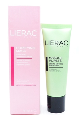 LIERAC Purifying Mask Purifying Foaming Cream 1.9 Oz.