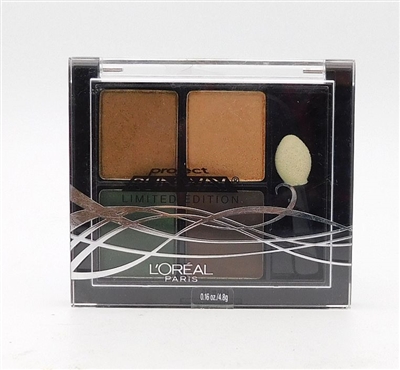 Loreal Project Runway Limited Edition Pressed Eyeshadow Quad 216 The Temptress' Gaze .16 Oz.