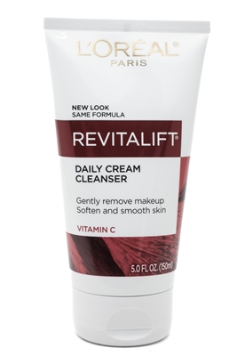L'Oreal REVITALIFT Daily Cream Cleanser with Vitamin C  5 fl oz