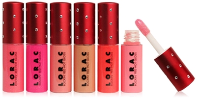 Lorac Rockin' Red Hot Limited Edition 8 Mini Lip Gloss Collection