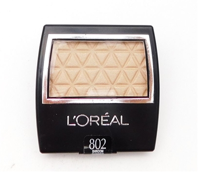 L'Oreal Wear Infinite Studio Secrets Eye Shadow 802 Shroom Shimmer .1 Oz.