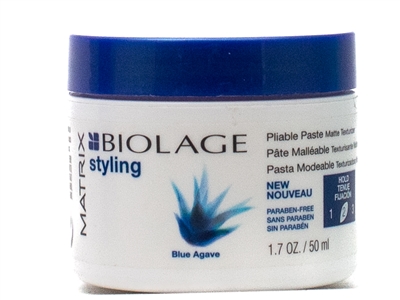 Matrix BIOLAGE Blue Agave Pliable Paste Matte Texturizer  1.7oz