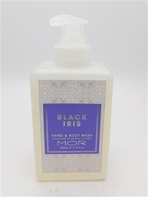 Mor Black Iris Hand & Body Wash 11.8 Fl Oz.