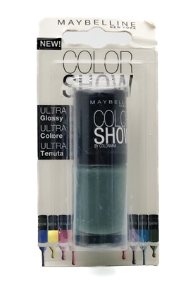 Maybelline Color Show Nail Lacquer 652 Moss  7mL.