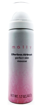 Mally Effortless Airbrush Perfect Skin Mousse medium-tan 1.7 Oz.