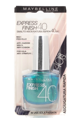 Maybelline Express Finish 40 Sec Nail Lacquer 865 Turquoise Green  10 mL.