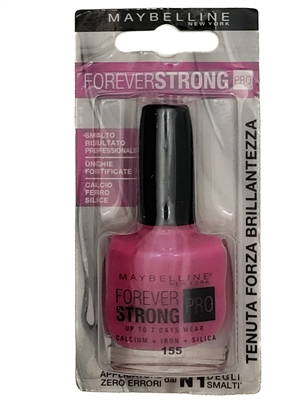 Maybelline Forever Strong PRO Nail Lacquer 155  10 ml  (Italian Packaging)