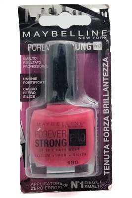 Maybelline Forever Strong PRO Nail Lacquer 180  10 ml  (Italian Packaging)