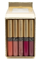 Mally HS Mini Lipgloss 5Pc Holiday Collection: Preppy Pink, Berrylish, Blossom, Mally's Look, Peach Sorbet each .09 Oz.