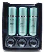 Mally Liquid Light Eyecolor Trio: Brown, Plum, Champagne each .18 Oz.