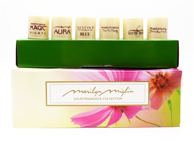 Marilyn Miglin Solid Fragrance Collection: Magic Nights, Aura, Destiny Blue, Fo-Ti-Tieng, Sixth Sense, Pheromone (each .17 Oz.)