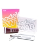 Models Own Lip Gunk Lip Paint Kit:  Metallic, Liven Up 05;  1 Lip paint, 1 Lip brush, 1 Mixing tray, 1 Case