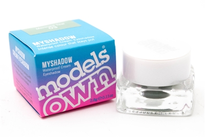 Models Own Myshadow Waterproof Cream Eyeshadow, Mermaid Teal 03  .11oz