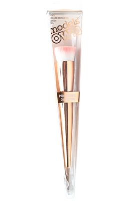 Modelâ€™s Own Professional Collection Rose Gold Hollow Foundation Brush for Face RF2