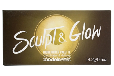 Models Own Sculpt & Glow Highlighter Palette, 03 Gold Spotlight   .5oz
