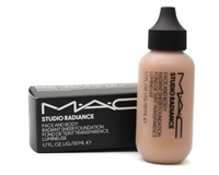 MAC Studio Radiance Face and Body Radiant Sheer Foundation, W4   1.7 fl oz