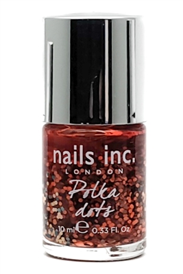 Nails Inc. POLKA DOTS Nail Polish, Grossvenor Hill  .33 fl oz