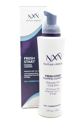 NXN Nurture by Nature FRESH START Foaming Cleanser for Oily/Combination Skin  5 fl oz
