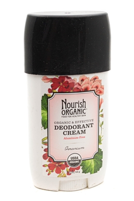 Nourish Organic DEODORANT CREAM, Germanium   2oz