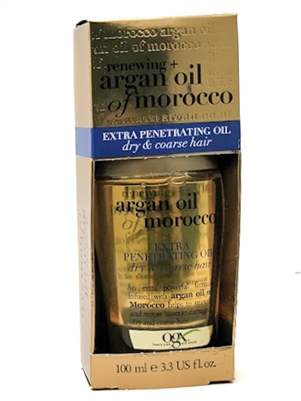 ogx Argan Oil of Morocco Extra Penetrating Oil for Dry & Course Hair   3.3 fl oz