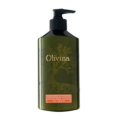 Olivina Orange & Clove  Hand and Body Lotion12 Oz