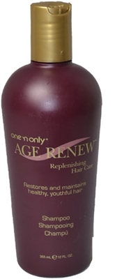 One 'n Only Age Renew Replenishing hair Care Shampoo 12 Oz