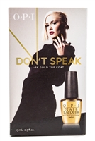 â€‹OPI Gwen Stefani  Don't Speak 18k Gold Top Coat  .5 fl oz