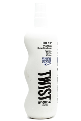 Ouidad TWIST Hype It Up Refreshing Spray, Extra Moisture for Curls   10.5 fl oz