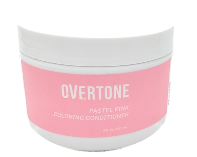 Overtone PASTEL PINK Coloring Conditioner For All Hair Types  8 fl oz