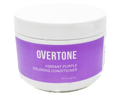 Overtone  VIBRANT PURPLE Coloring Conditioner For All Hair Types  8 fl oz