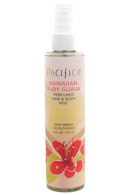 Pacifica HAWAIIAN RUBY GUAVA Perfumed Hair & Body Mist  6 fl oz