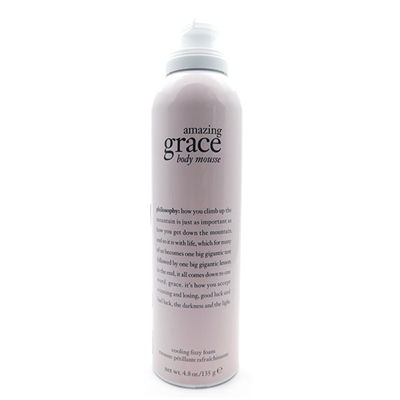 Philosophy Amazing Grace Body Mousse Cooling Fizzy Foam 4.8 Oz.