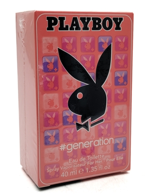 Playboy #GENERATION Eau de Toilette  1.3 fl oz