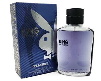 Playboy KING OF THE GAME Eau de Toilette For Him  3.4 fl oz