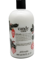 Philosophy CANDY CANE Shampoo, Shower Gel and Bubble Bath  16 fl oz