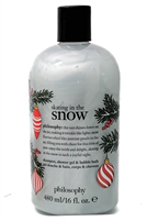 Philosophy DANCING IN THE SNOW Shampoo, Shower Gel and Bubble Bath  16 fl oz